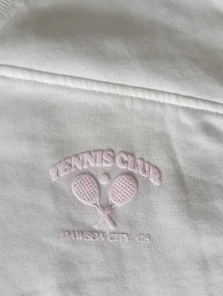 Felpa H&M TENNIS CLUB Taglia XS