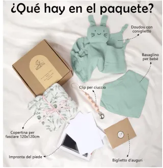 Set Regalo Bebé 6 Piezas Miuk!ns