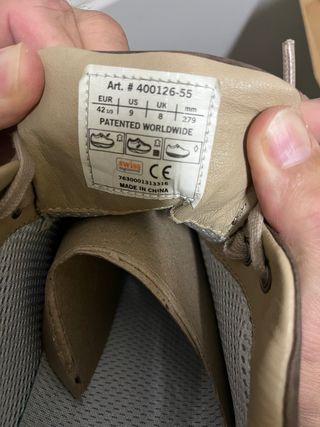 Zapatos MBT Marrones Sin Estrenar