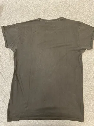Camiseta Bershka Negra Talla XL