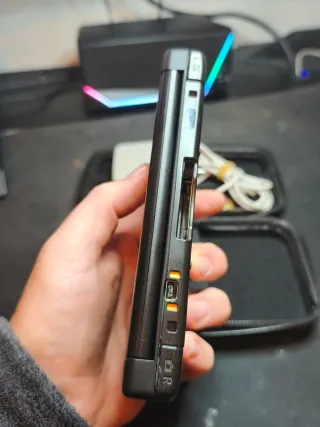 Nintendo 3DS XL Plata/Gris con cargador y lápiz