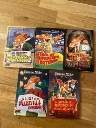 5 Libros Geronimo Stilton