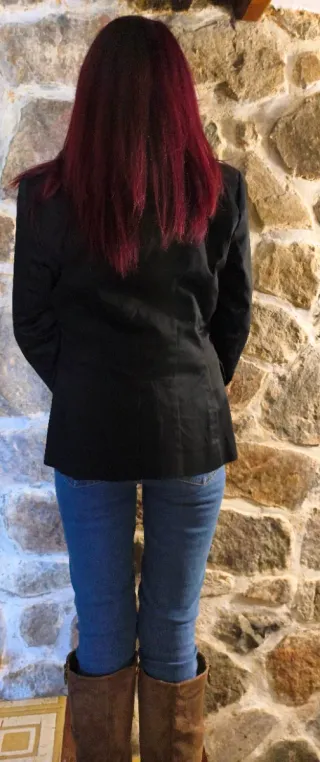 Americana negra mujer.