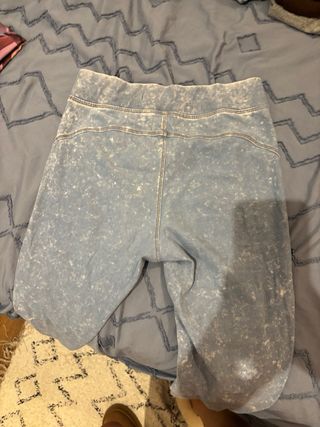 Leggings elásticos vaqueros azules