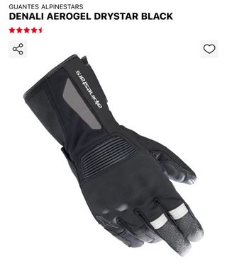Guantes Alpinestars Invierno Talla M