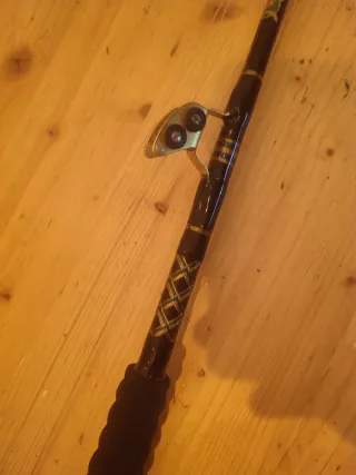 Carrete Shimano Tiagra 50W y caña