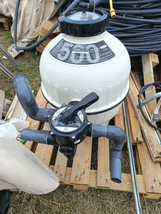 Filtro de arena para piscina