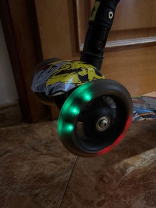 Patinete 3 Ruedas Infantil con Luces