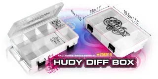 HUDY CAJA CLASIFICADOR DIFERENCIALES 8 178 x 94 mm