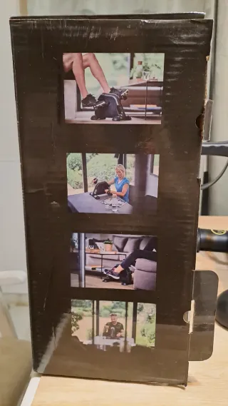 Bicicleta estática plegable