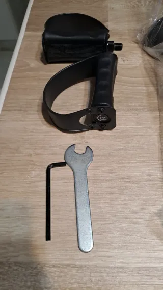 Bicicleta estática plegable