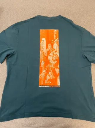 Camiseta H&M Talla XL South Stories NY