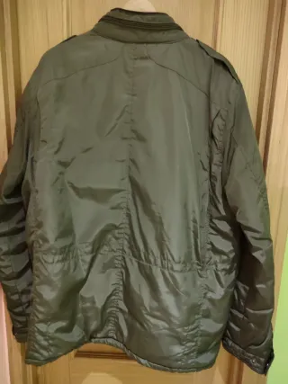 Parka verde hombre