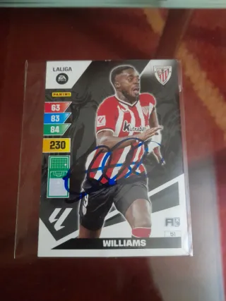 Cromos Panini Hermanos Williams Firmados
