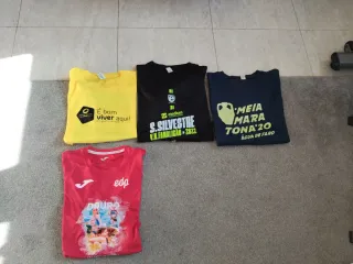 Lote 6 T-Shirts Técnicas Corrida Homem