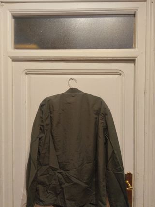 Chaqueta Bomber Pull&Bear Verde Militar Talla L