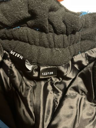 Pantalón de esquí Crivit azul con tirantes