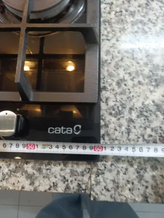 Placa de gas Cata 4 fuegos