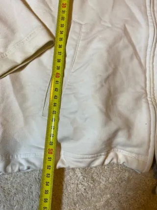 Sudadera Fila con cremallera blanca