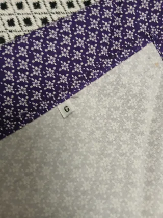 Sciarpe Fallero Viola e Bianco