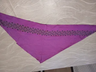 Sciarpe Fallero Viola e Bianco