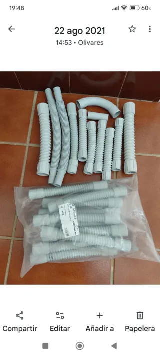 Lote manguitos de unión flexible