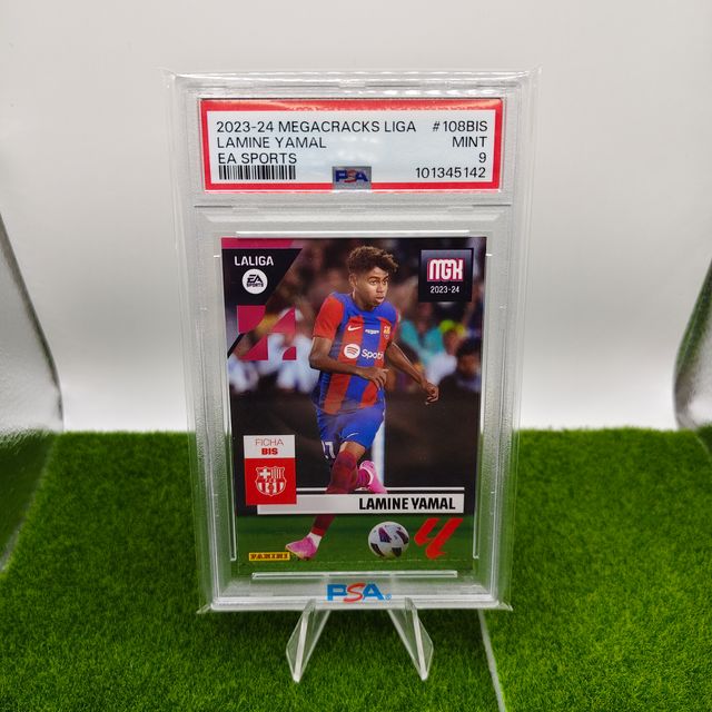 Lamine Yamal Megacracks 23-24 #108 Bis PSA 9