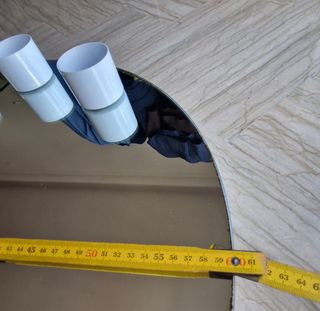 Specchio Inda bagno anni '70