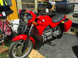 BMW K100 ITV, seguro no paga impuestos.