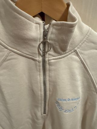 Sudadera Pull&Bear cuello cremallera M