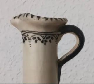 Jarrón de cerámica Talavera