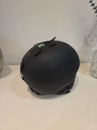 Casco esquí infantil negro 48-52