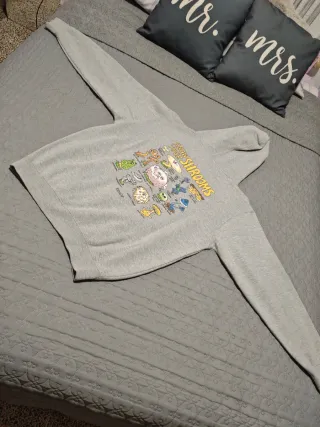 Sudadera con capucha Ripndip gris