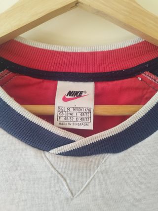 Sudadera Nike vintage 90s crewneck raglan