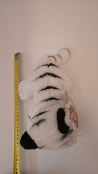 Peluche tigre bianca