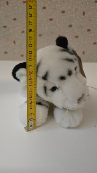 Peluche tigre bianca