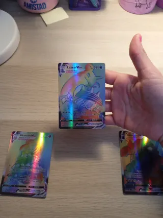 Pack Cartas Pokémon Colección Rainbow