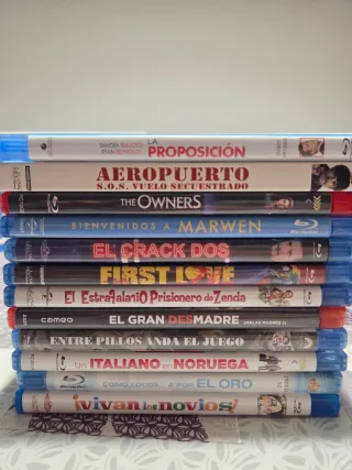 Lote 12 Películas Blu-ray Variadas