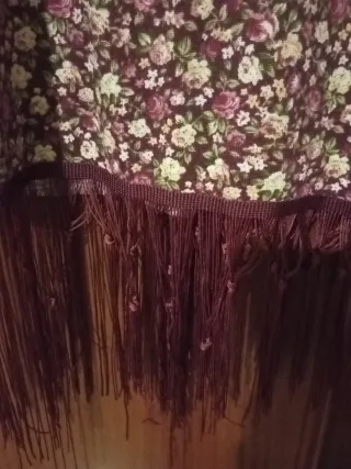 Chaqueta SPARKL floral con flecos