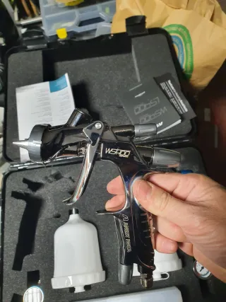 Kit Pistolas SR2 Barniz / Color