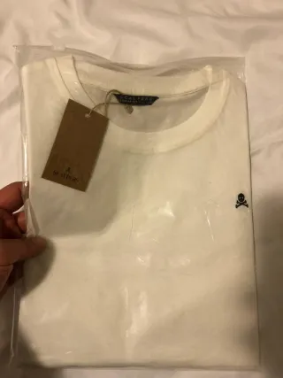 Camiseta Scalpers Blanca Talla L