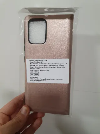 Funda Samsung A51 con Tapa y Ventana Rosa