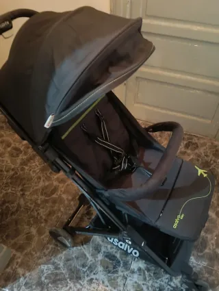 Silla de paseo negra