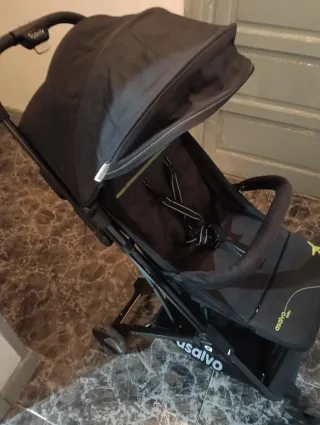 Silla de paseo negra