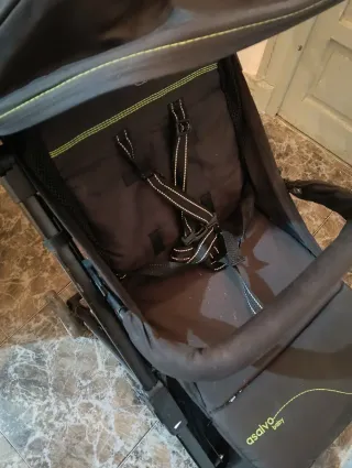 Silla de paseo negra