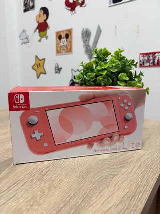 Nintendo Switch Lite Rosa Sin abrir