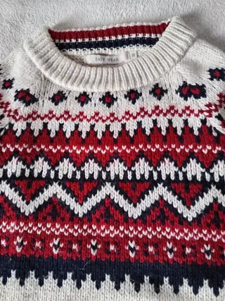 Jersey mujer con cenefas