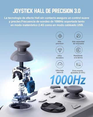 Mando Inalámbrico PXN P5 Hall Effect