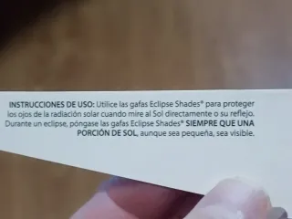 Gafas certificadas para Eclipse Solar 2026