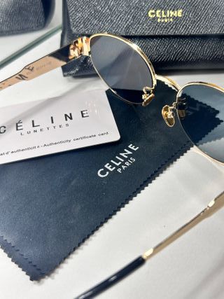 Gafas de sol Celine doradas y negras
